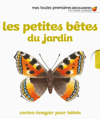 Cartes-imagier pour bébés - Les petites bêtes du jardin