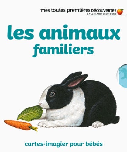 Cartes-imagier pour bébés - Les animaux familiers