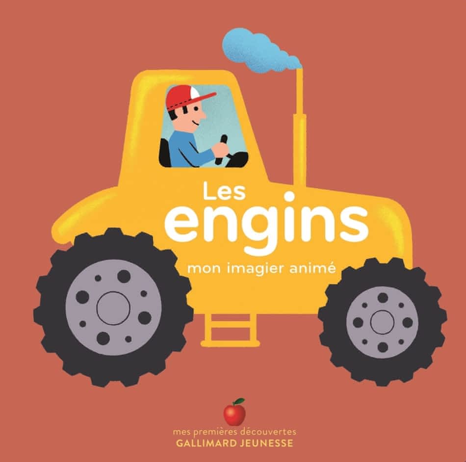 Mon imagier animé - Les engins