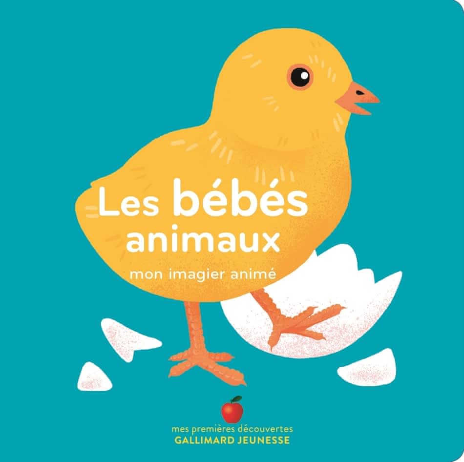 Mon imagier animé - Les bébés animaux