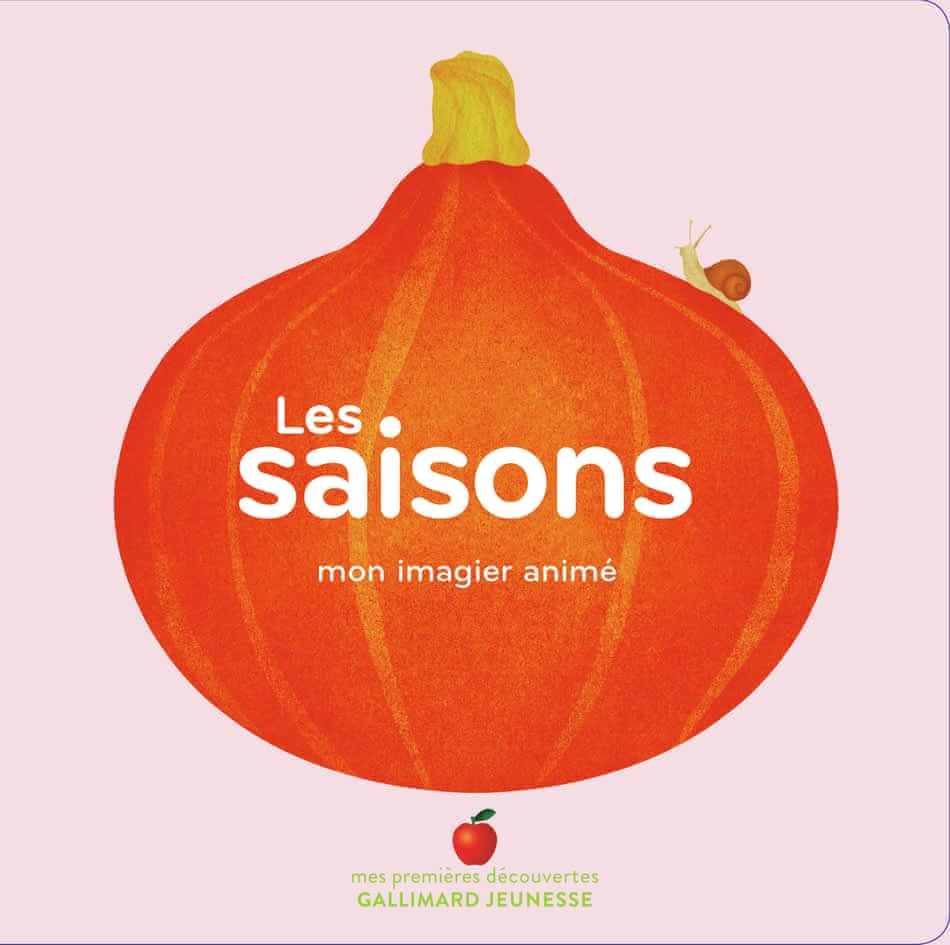 Mon imagier animé - Les saisons