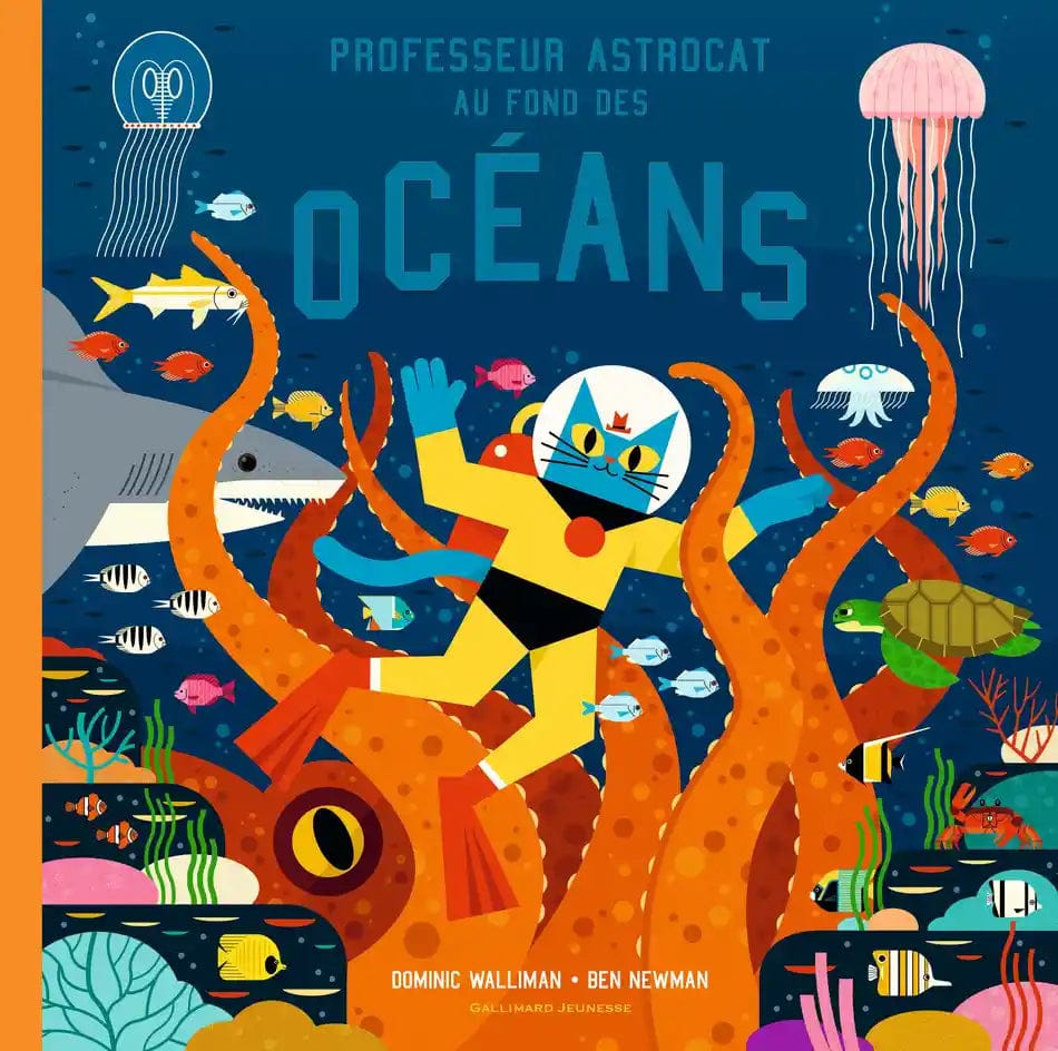 Le professeur Astrocat -  Au fond des océans