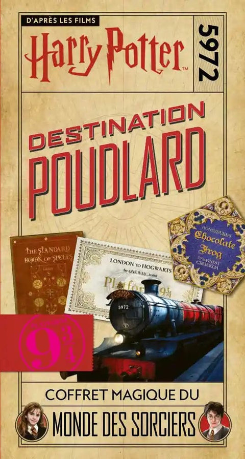Destination Poudlard: Coffret magique du monde des sorciers