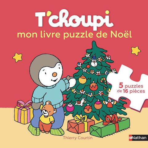 T'choupi - Mon livre puzzle de Noël