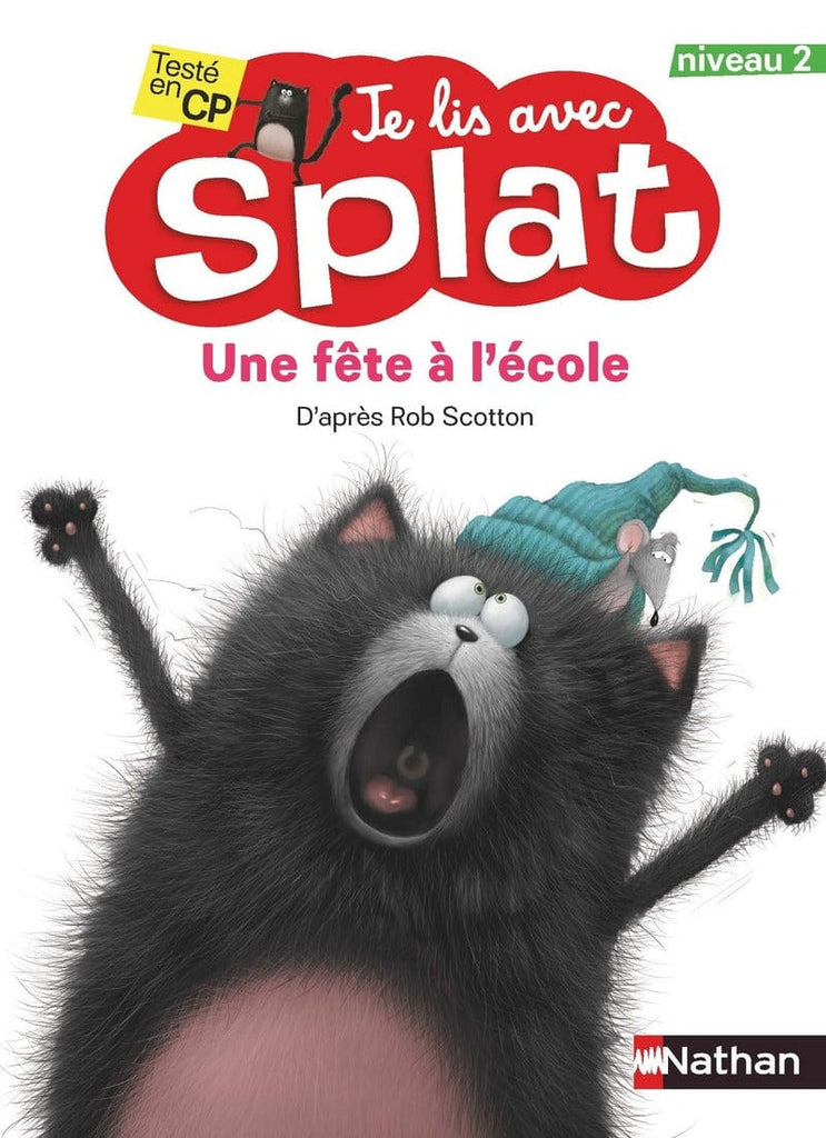 Je lis avec Splat - niveau 2 - Une fête à l'école