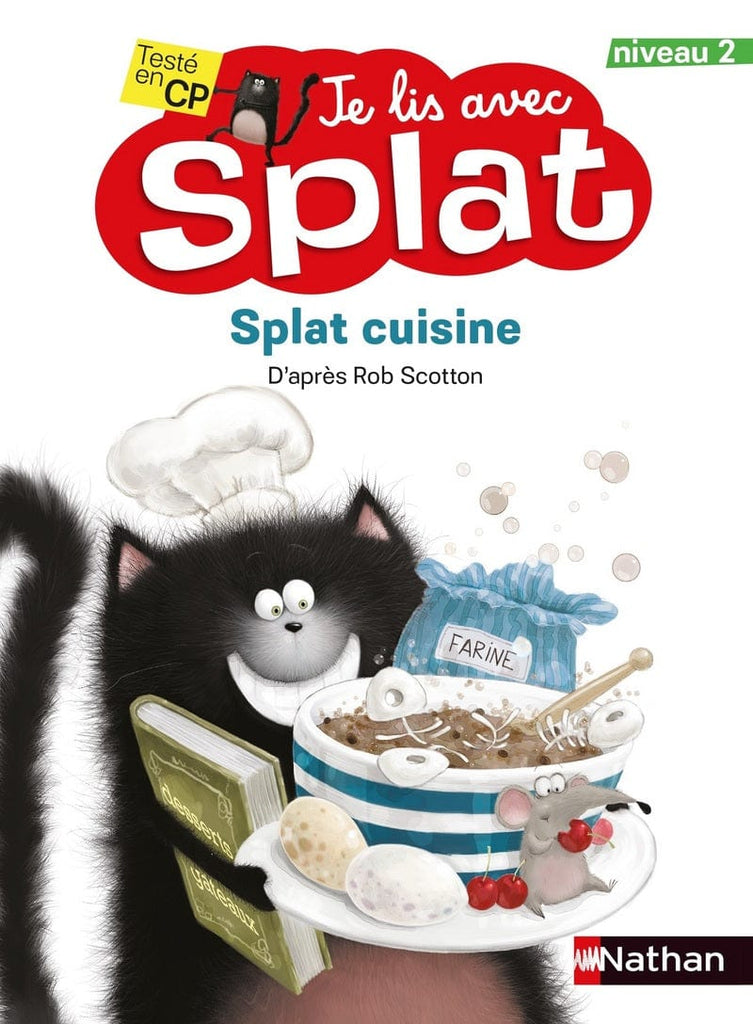 Je lis avec Splat - niveau 2 - Splat cuisine