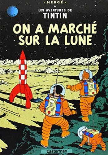Tintin T17 - On a marché sur la lune
