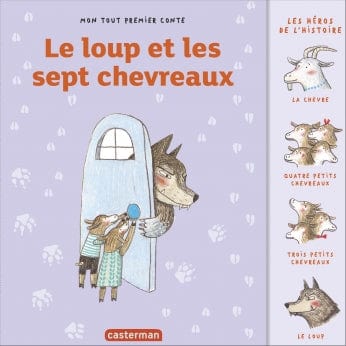 Mon tout premier conte - Le loup et les 7 chevreaux