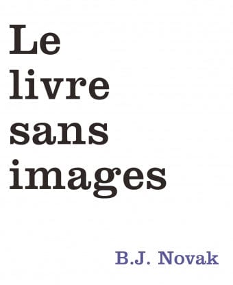 Le livre sans image