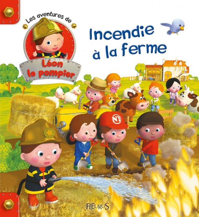 Les aventures de Léon le pompier - Incendie à la ferme