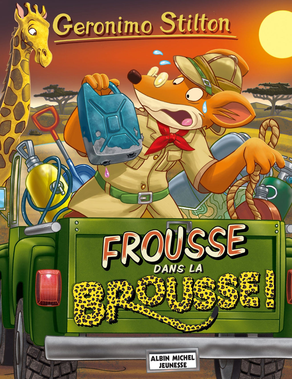 Geronimo Stilton T80 - Frousse dans la brousse