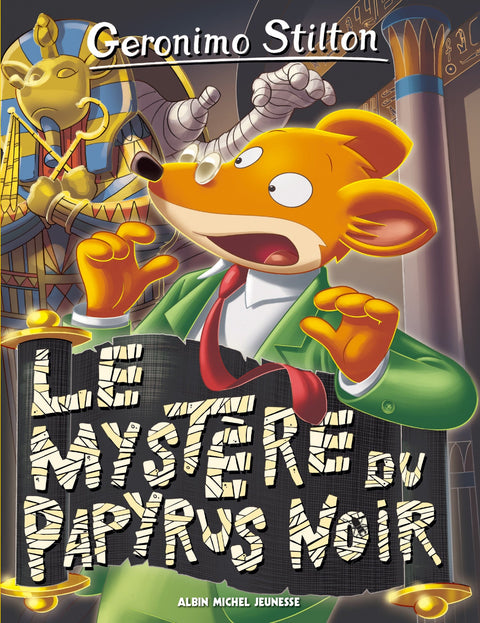 Geronimo Stilton T86 - Le mystère du papyrus noir