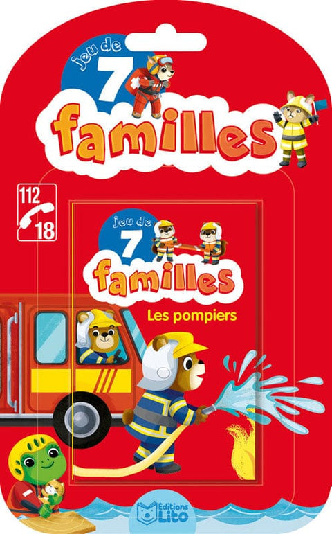 Jeu des 7 familles - Les pompiers