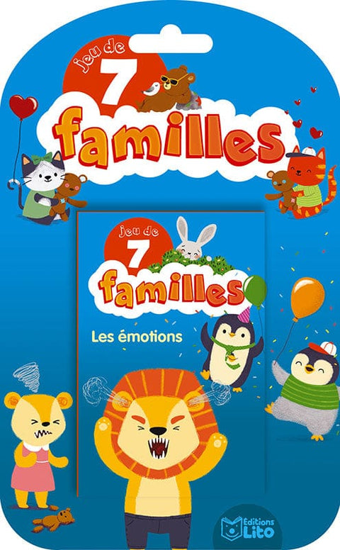Jeu des 7 familles - Les émotions