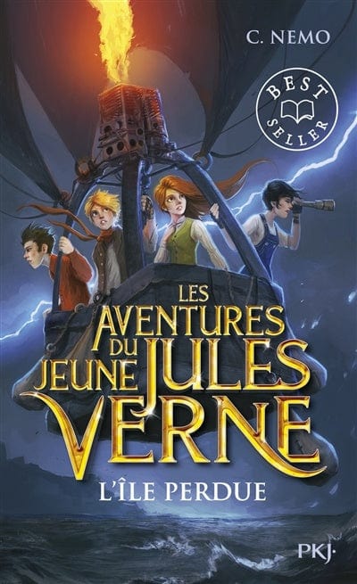 Les aventures du jeune Jules Verne T01 - L'île perdue
