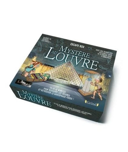 Escape box pour les enfants - Mystère au Louvre