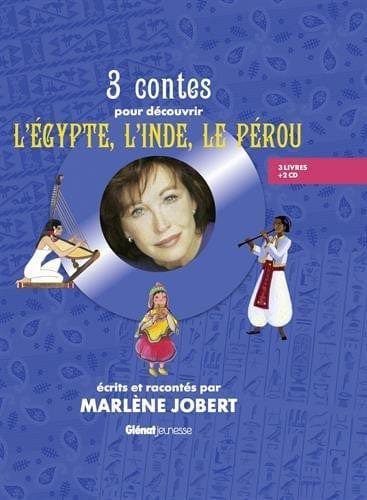 Marléne Jobert raconte 3 contes pour découvrir l'Egypte, l'Inde, le Pérou