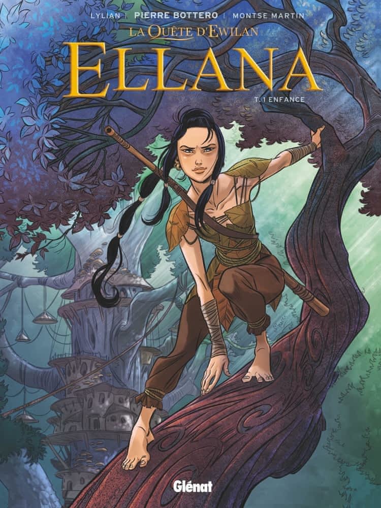La quête d'Ewilan - Ellana T01 - Enfance (BD)