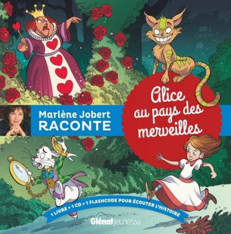 Marlène Jobert raconte Alice au pays des merveilles + CD