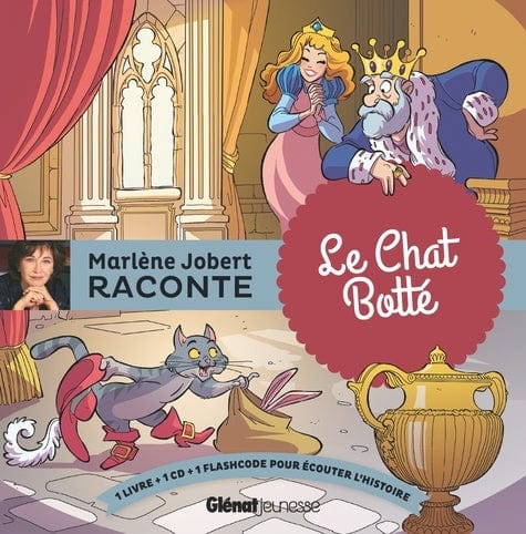Marlène Jobert raconte le chat botté + CD