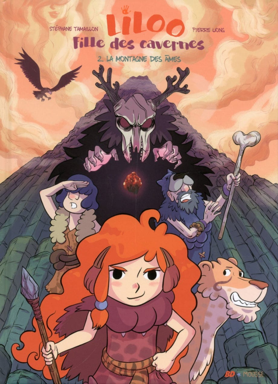 Liloo fille des cavernes T02 - La montagne des âmes