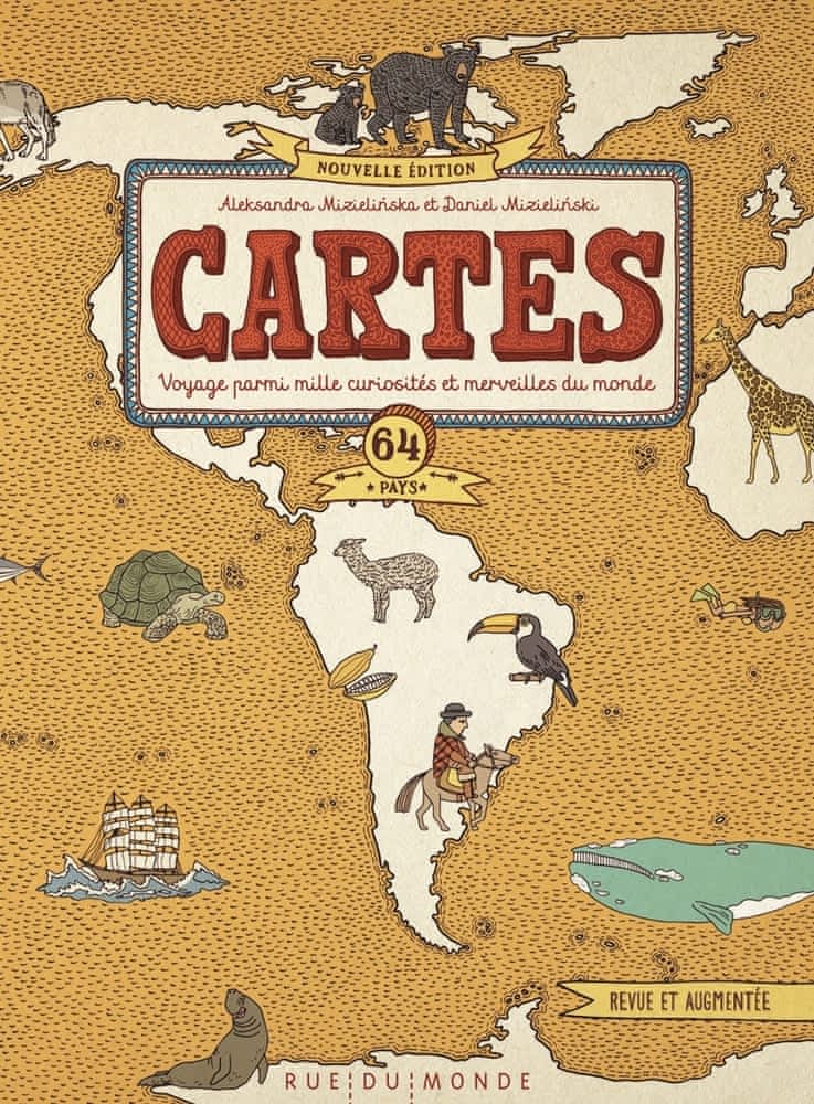 Cartes - Voyage parmi mille curiosités et merveilles du monde