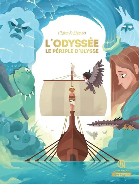 Beau Livre - L'Odyssée - Le périple d'Ulysse
