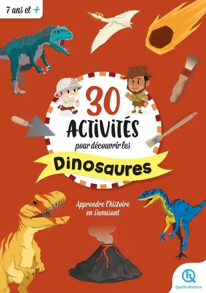 30 activités pour découvrir les dinosaures