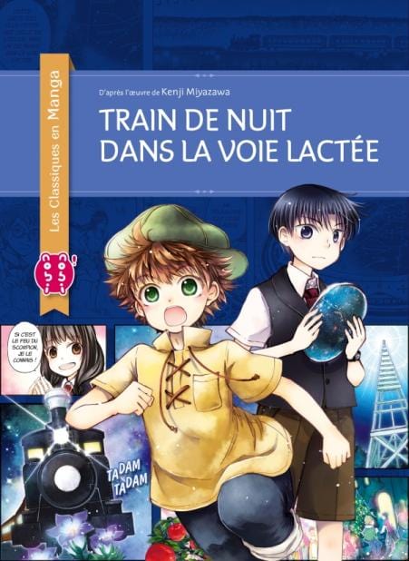 Les classiques en manga - Train de nuit dans la voie lactée