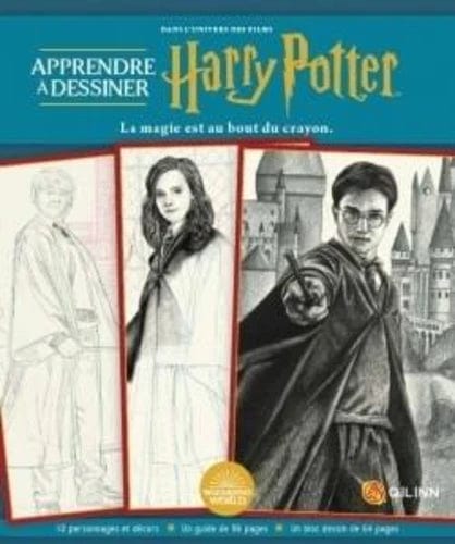 Apprendre à dessiner dans l'univers des films Harry Potter - La magie est au bout du crayon