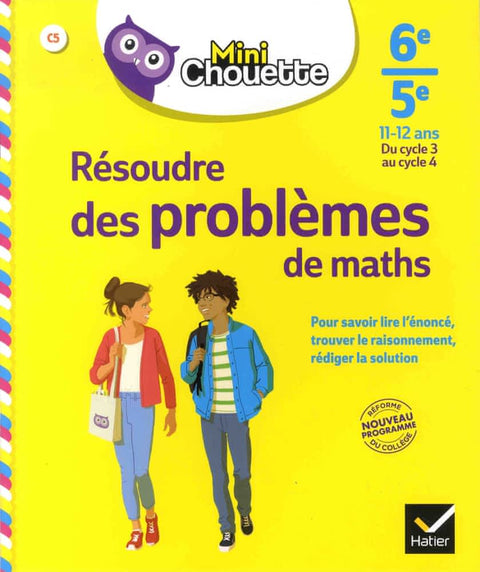 Mini chouette - Résoudre des problèmes de Maths - 6e/5e