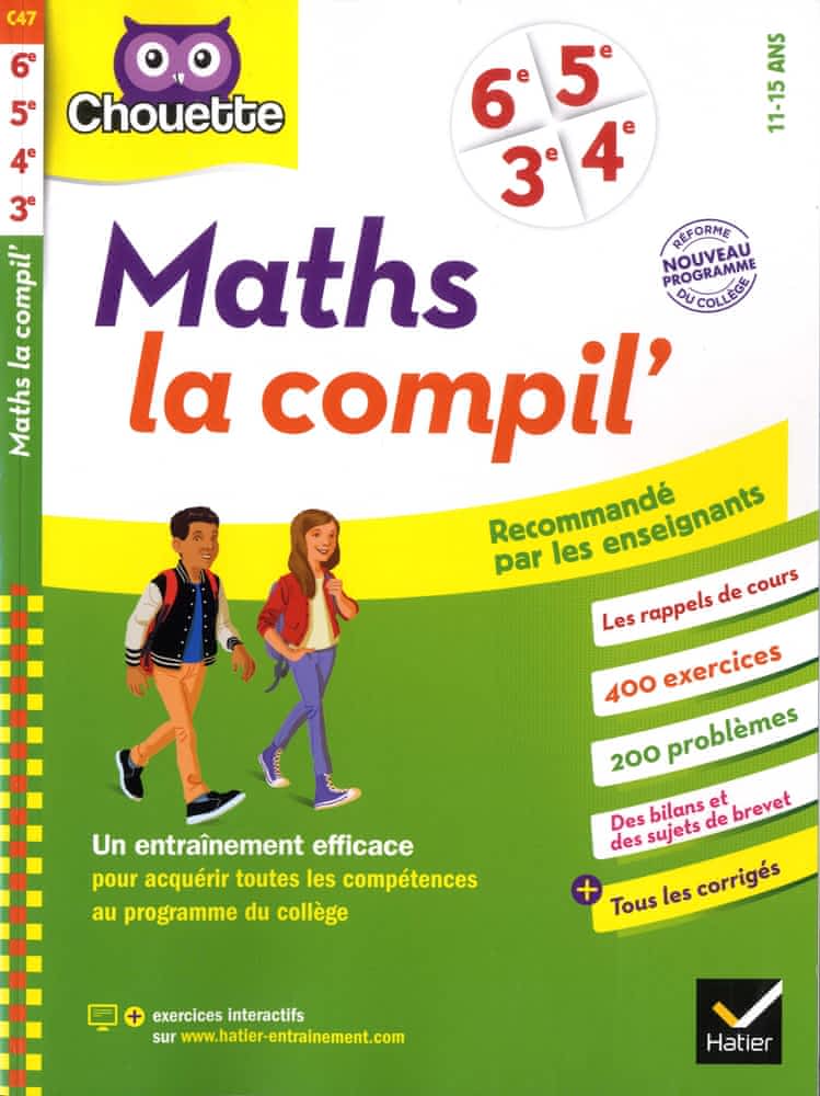 Chouette - Maths la compil' - 6e-5e-4e-3e