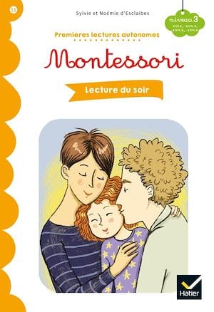 Premières lectures autonomes Montessori - Lecture du soir