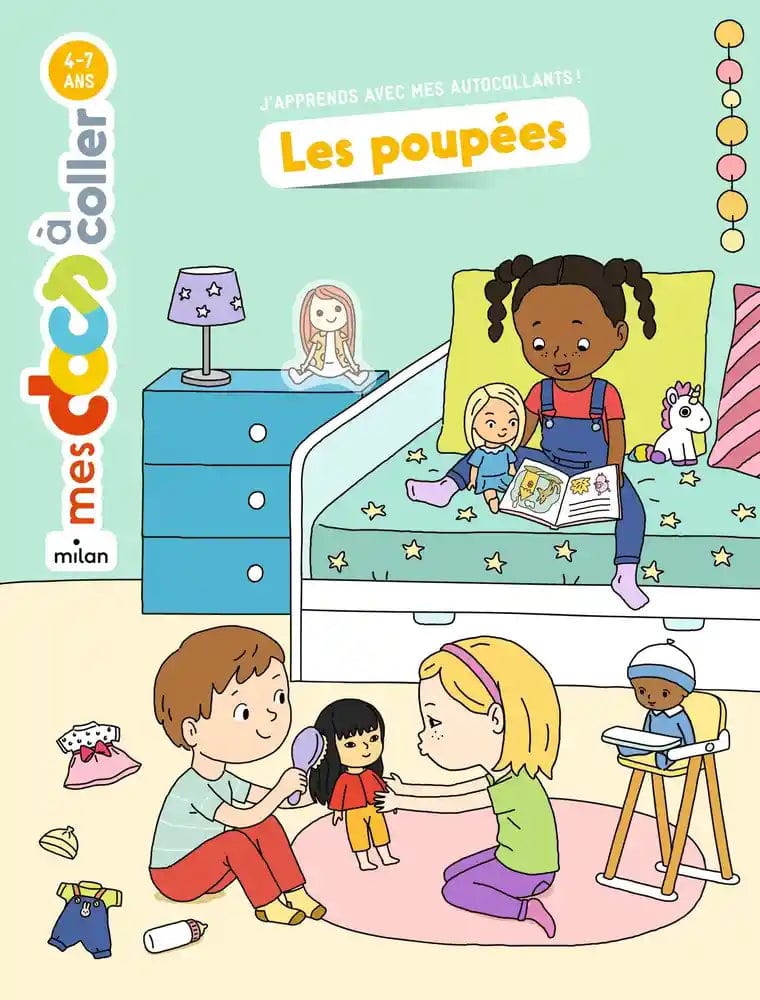 Mes docs à coller - Les poupées