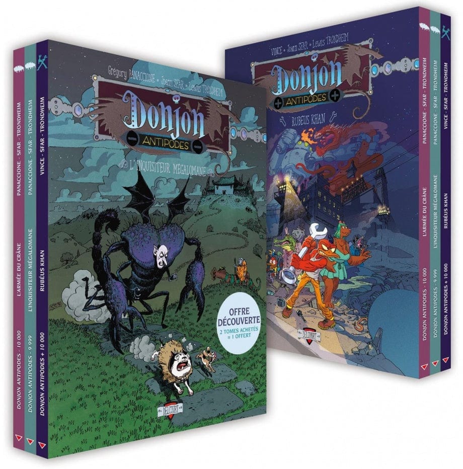 Donjon antipodes - Coffret 3 volumes