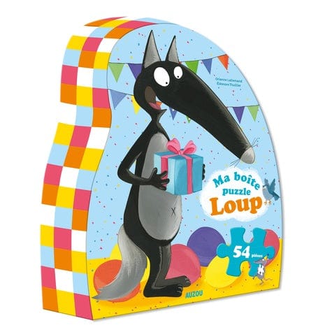 Ma boîte puzzle du loup - Anniversaire