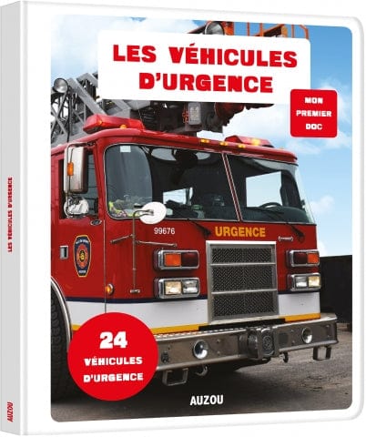 LIVRE - MON PREMIER DOC : LES VÉHICULES D'URGENCE - La Petite Penderie