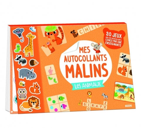 Mes autocollants malins - Les animaux