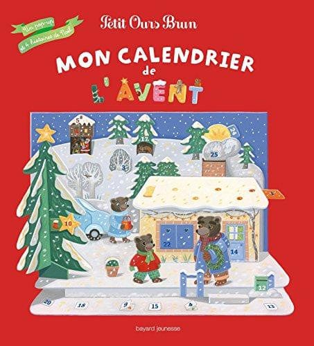 Mon calendrier de l'avent - petit ours brun