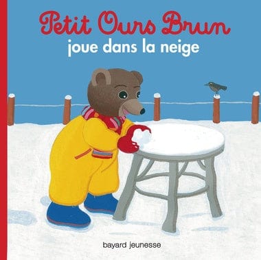 Petit Ours Brun - joue dans la neige