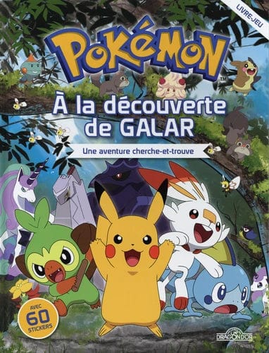 Pokémon - À la découverte de Galar - Une aventure cherche et trouve