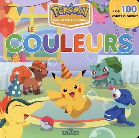 Pikachu - Mes premières notions - Les couleurs