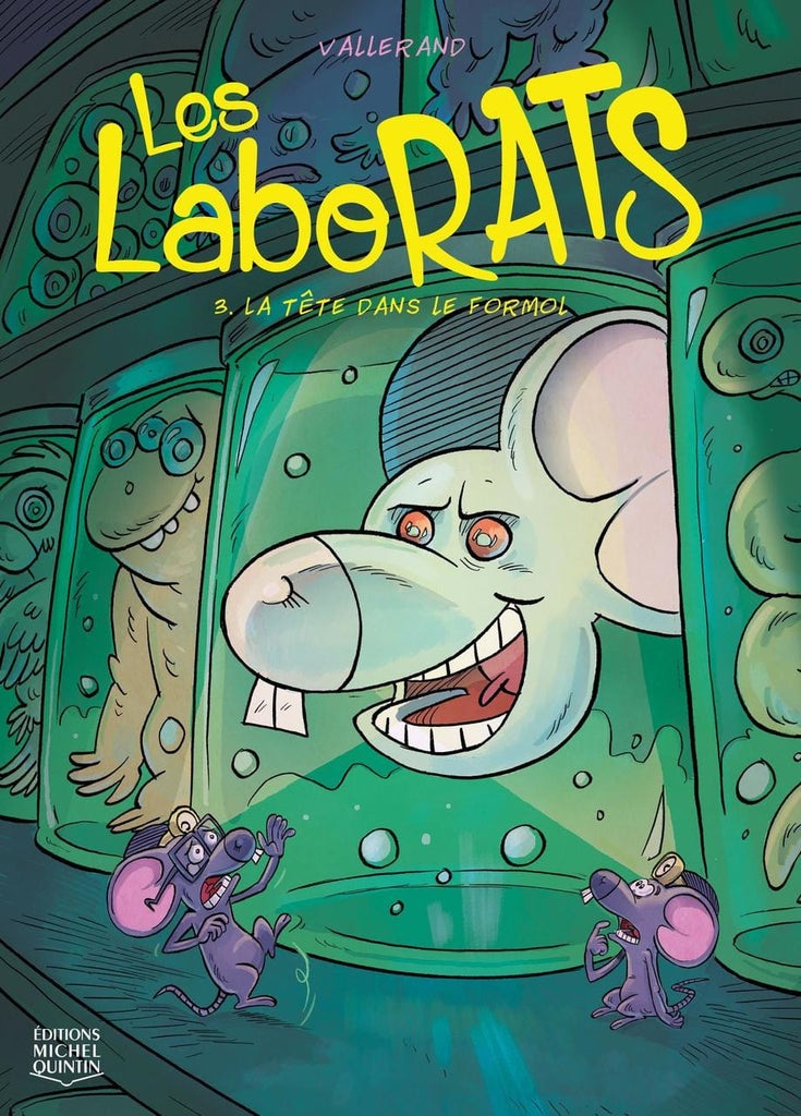 Les Laborats T03 - La tête dans le formol