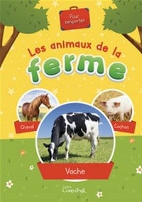 Les animaux de la ferme : cheval, vache, cochon