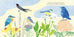 Un oiseau, une fleur