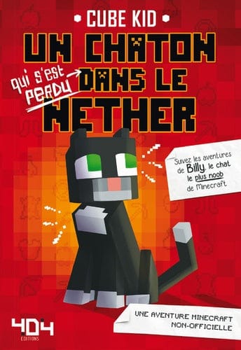 Un chaton "qui s'est perdu" dans le Nether T01