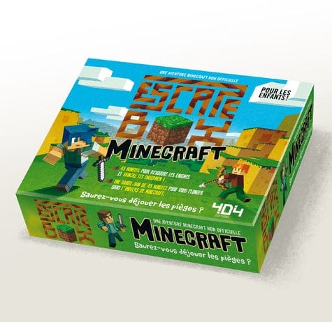 Escape box pour les enfants - Minecraft