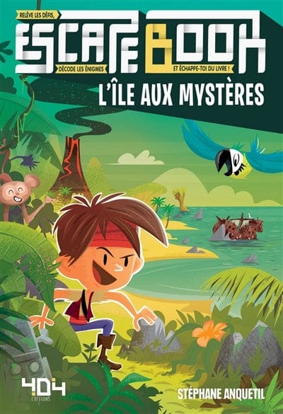 Escape Book - L'île aux mystères