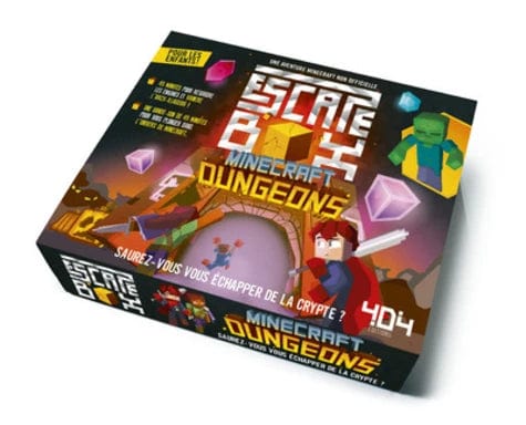 Escape box pour les enfants - Minecraft - Dungeons