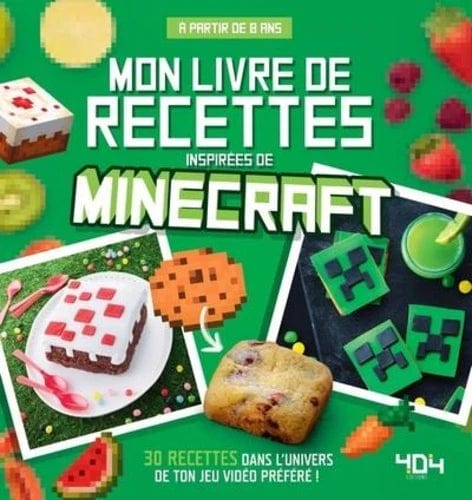 Mon livre de recettes inspirées de Minecraft